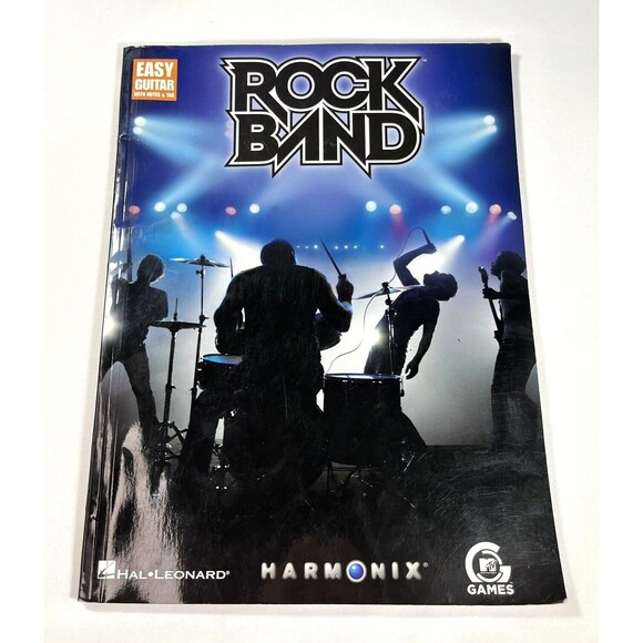Rock Band Easy Guitar with Notes and Tab by Hal Leonard Corp Staff 2008 - Picture 1 of 11